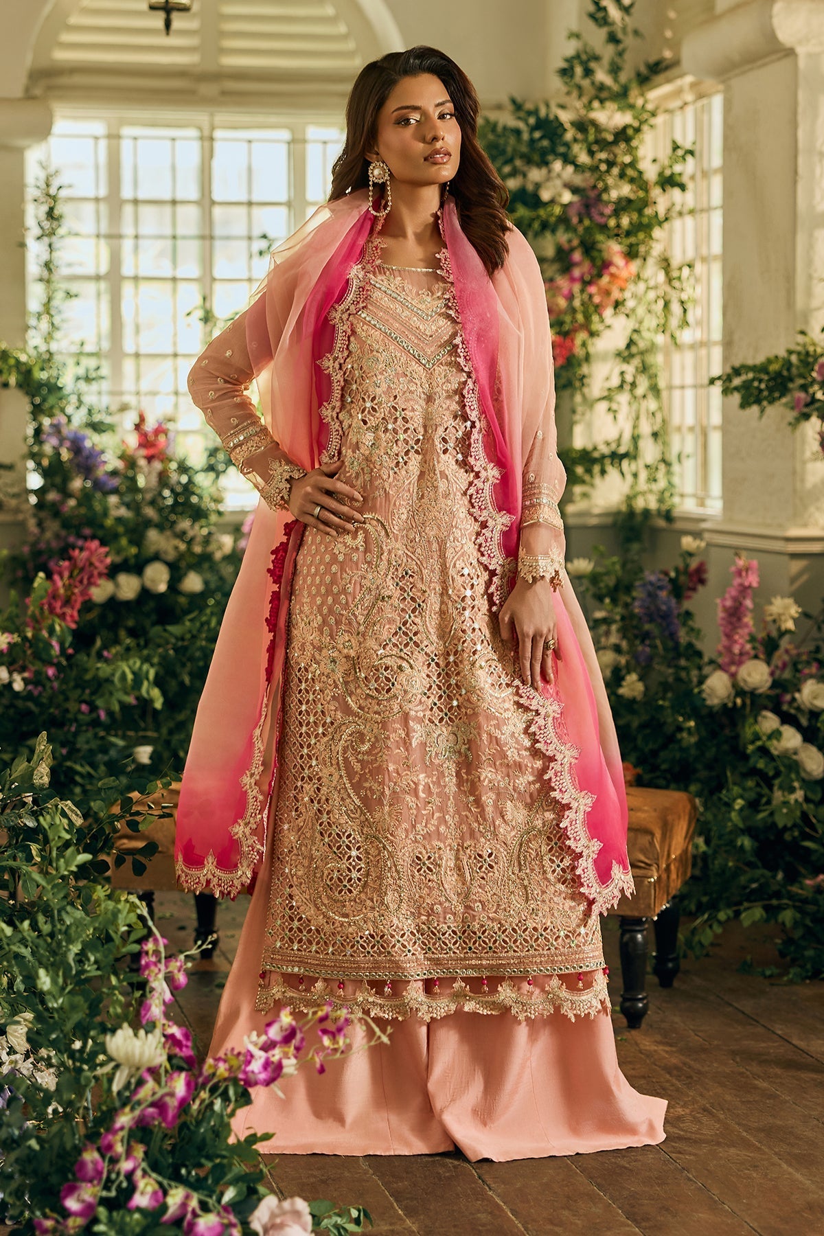 Charizma | Celine Festive 26 |CCE6-05 - Formal Dress - available at Maria Faisal in UK and USA.