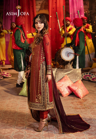 Asim Jofa | Chamak Damak Festive 24 | AJCD-28 - Pakistani Dress - Maria Faisal