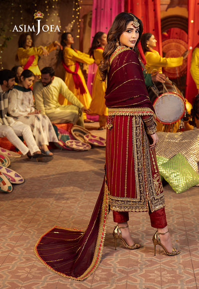 Asim Jofa | Chamak Damak Festive 24 | AJCD-28 - Pakistani Dress - Maria Faisal