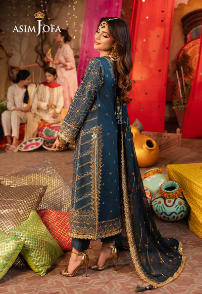 Asim Jofa | Chamak Damak Festive 24 | AJCD-01 - Pakistani Dress - Maria Faisal