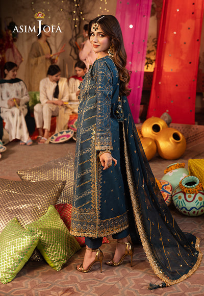 Asim Jofa | Chamak Damak Festive 24 | AJCD-01 - Pakistani Dress - Maria Faisal