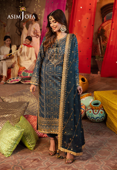 Asim Jofa | Chamak Damak Festive 24 | AJCD-01 - Pakistani Dress - Maria Faisal