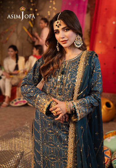 Asim Jofa | Chamak Damak Festive 24 | AJCD-01 - Pakistani Dress - Maria Faisal