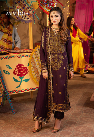 Asim Jofa | Chamak Damak Festive 24 | AJCD-23 - Pakistani Dress - Maria Faisal