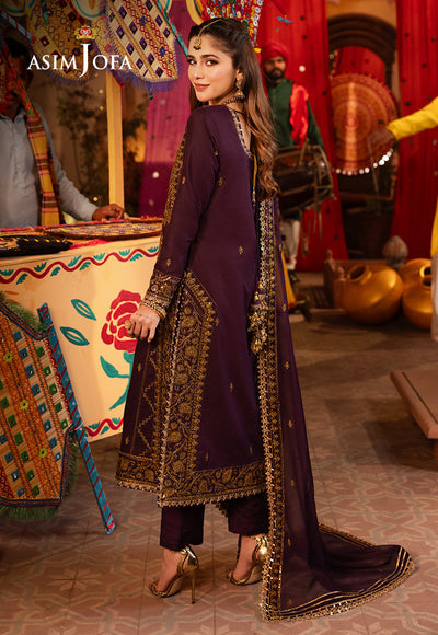 Asim Jofa | Chamak Damak Festive 24 | AJCD-23 - Pakistani Dress - Maria Faisal