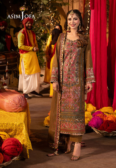 Asim Jofa | Chamak Damak Festive 24 | AJCD-08 - Pakistani Dress - Maria Faisal