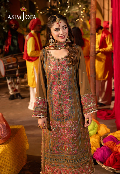 Asim Jofa | Chamak Damak Festive 24 | AJCD-08 - Pakistani Dress - Maria Faisal