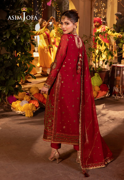 Asim Jofa | Chamak Damak Festive 24 | AJCD-13 - Pakistani Dress - Maria Faisal