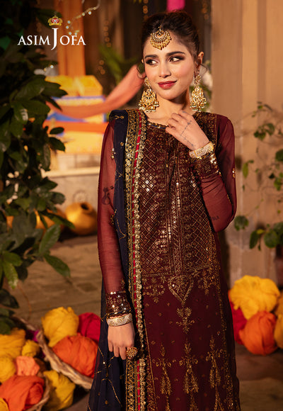 Asim Jofa | Chamak Damak Festive 24 | AJCD-20 - Pakistani Dress - Maria Faisal