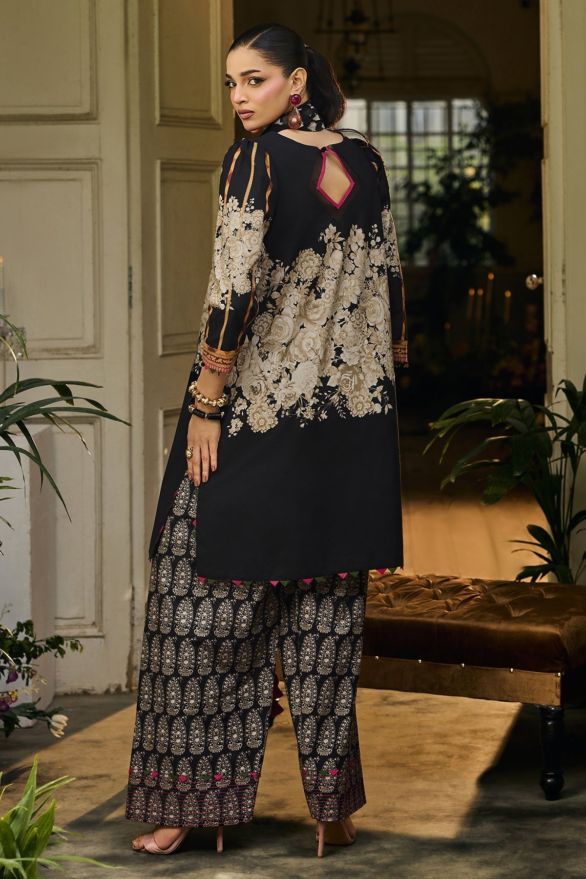 Charizma | C Print Lawn | CP6-10 - Luxury Dress - available at Maria Faisal in UK and USA.