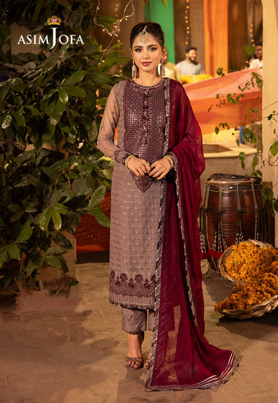 Asim Jofa | Chamak Damak Festive 24 | AJCD-15 - Pakistani Dress - Maria Faisal