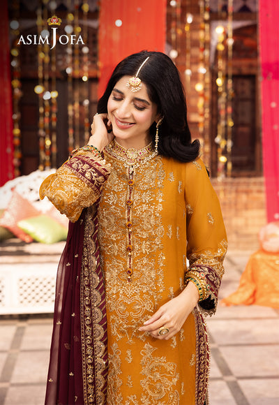 Asim Jofa | Chamak Damak Festive 24 | AJCD-30 - Pakistani Dress - Maria Faisal