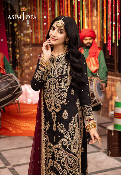 Asim Jofa | Chamak Damak Festive 24 | AJCD-03 - Pakistani Dress - Maria Faisal