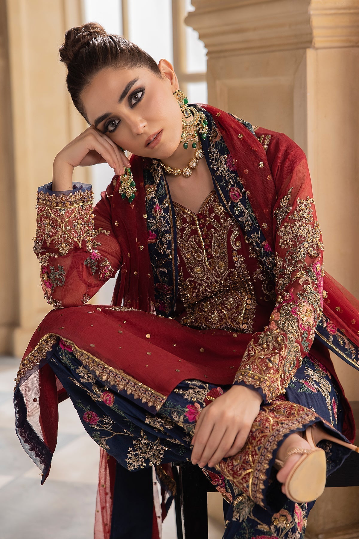 Charizma | Dastan e Jashan | DJW4-02 - Wedding Dress - Maria Faisal