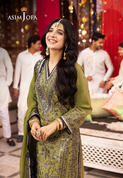 Asim Jofa | Chamak Damak Festive 24 | AJCD-10 - Pakistani Dress - Maria Faisal