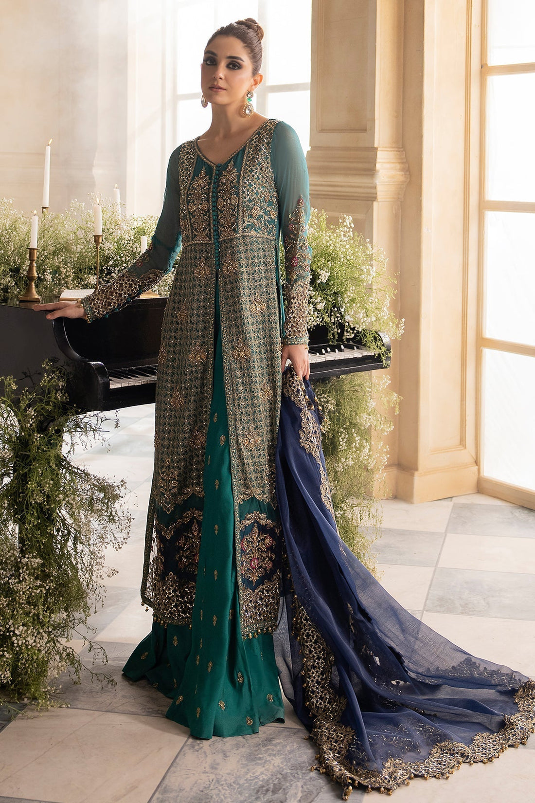 Charizma | Dastan e Jashan | DJW4-07 - Wedding Dress - Maria Faisal