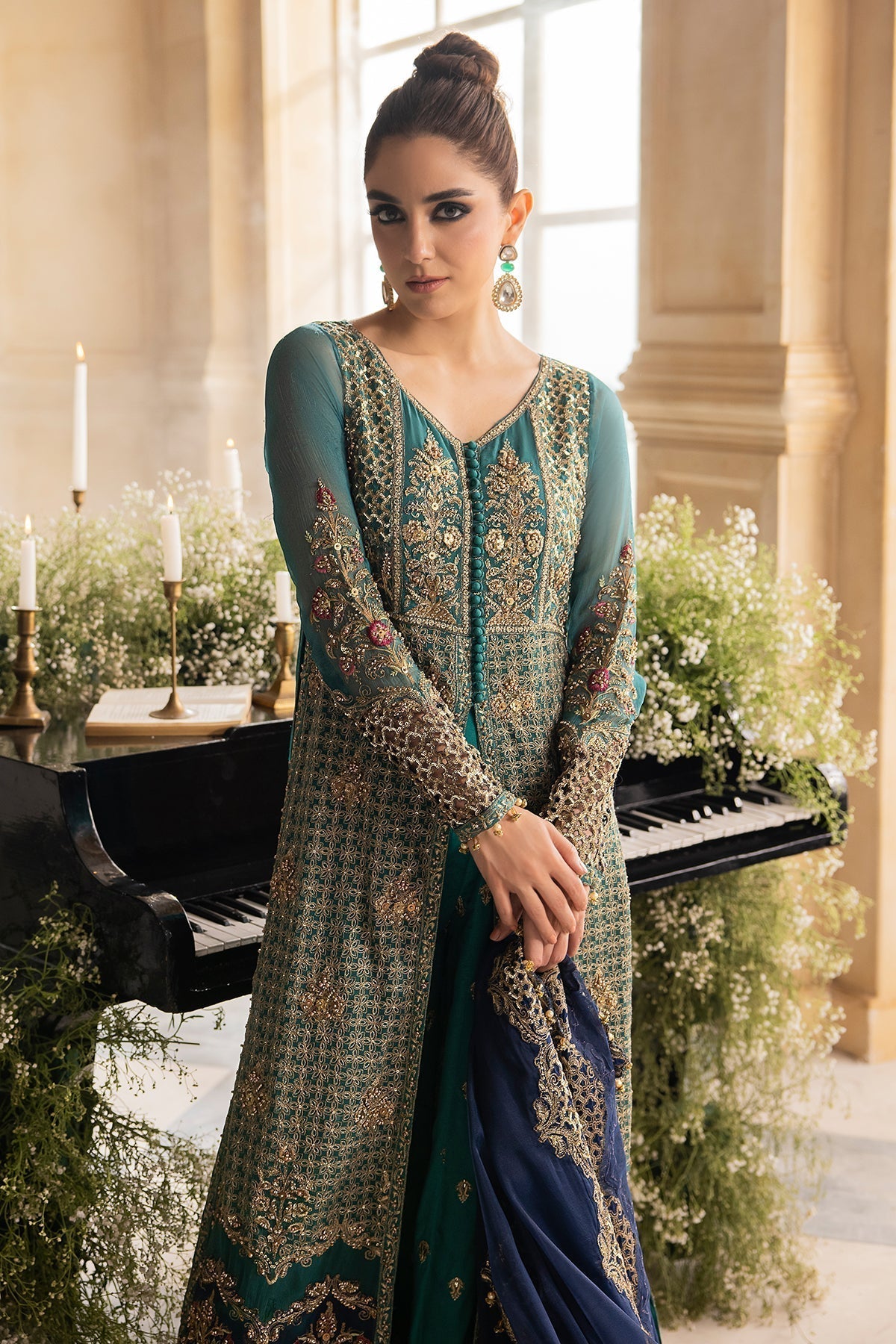 Charizma | Dastan e Jashan | DJW4-07 - Wedding Dress - Maria Faisal