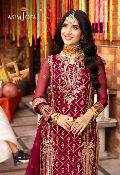 Asim Jofa | Chamak Damak Festive 24 | AJCD-05 - Pakistani Dress - Maria Faisal