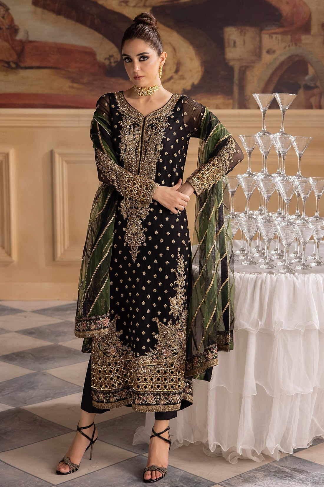 Charizma | Dastan e Jashan | DJW4-06 - Wedding Dress - Maria Faisal