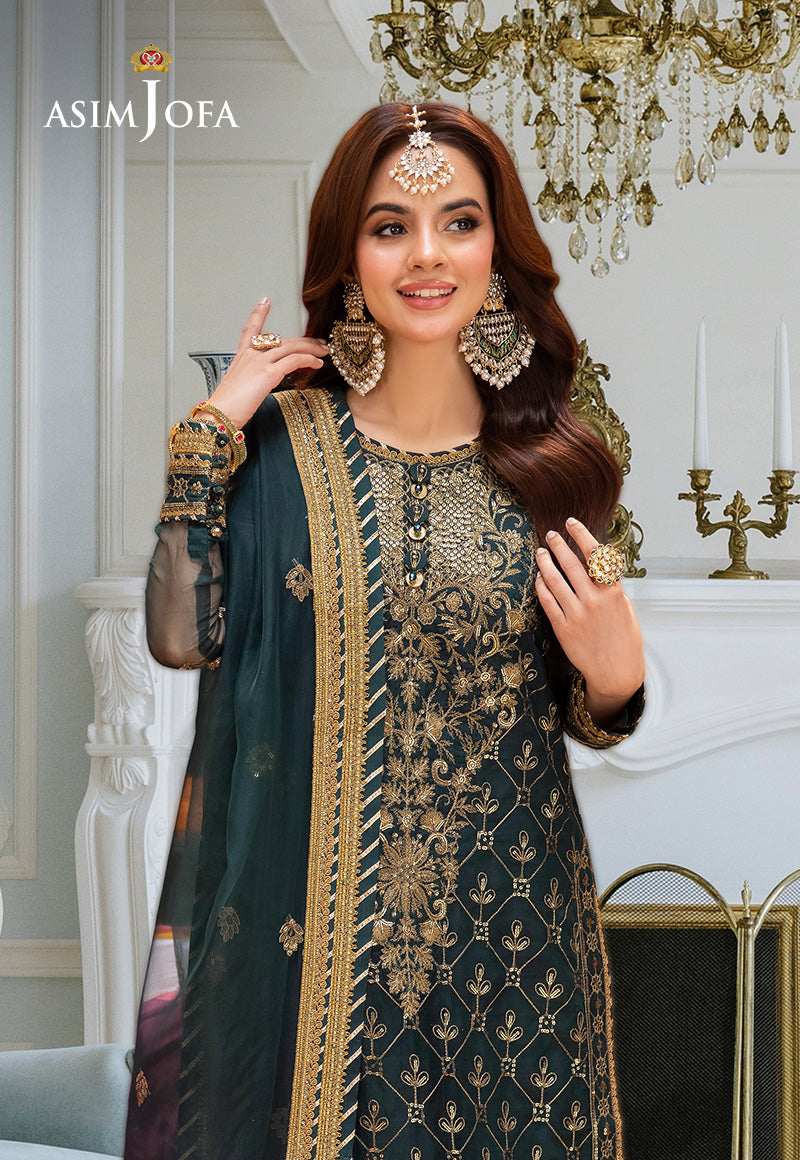 Asim Jofa | festive luxe | AJEM-25 - Ladies Clothes - Maria Faisal