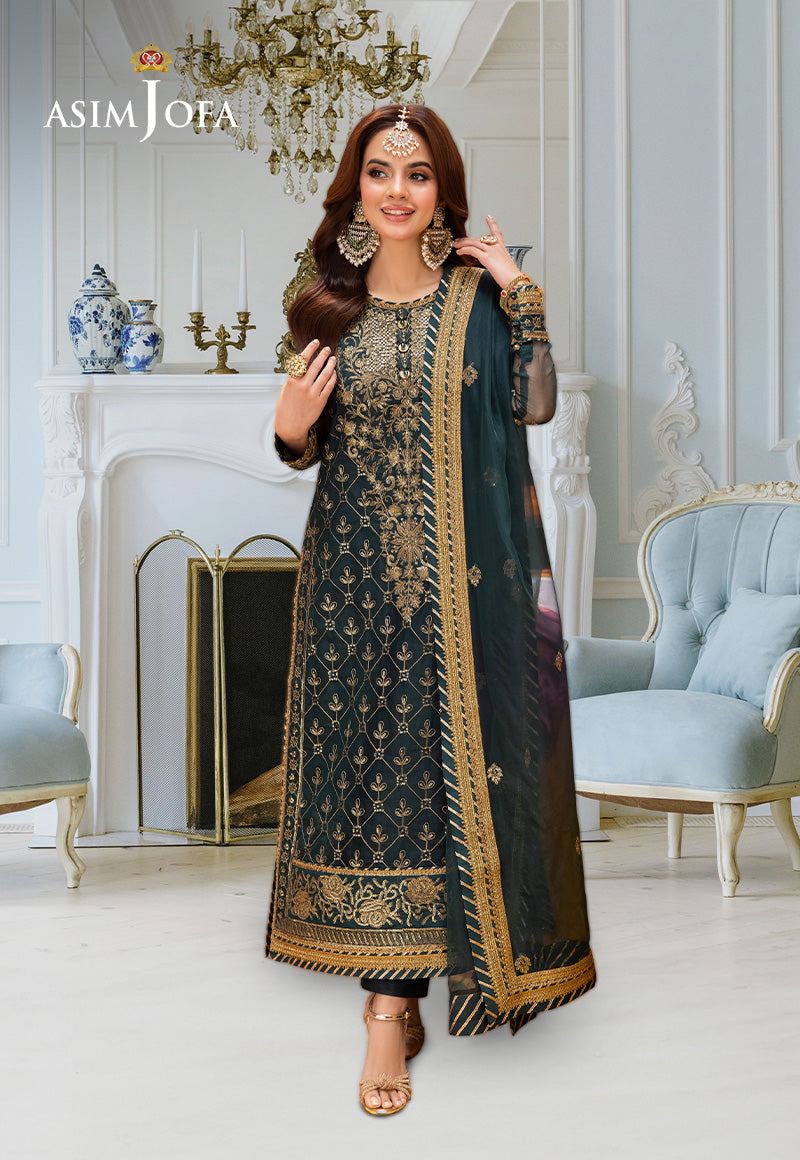Asim Jofa | festive luxe | AJEM-25 - Ladies Clothes - Maria Faisal