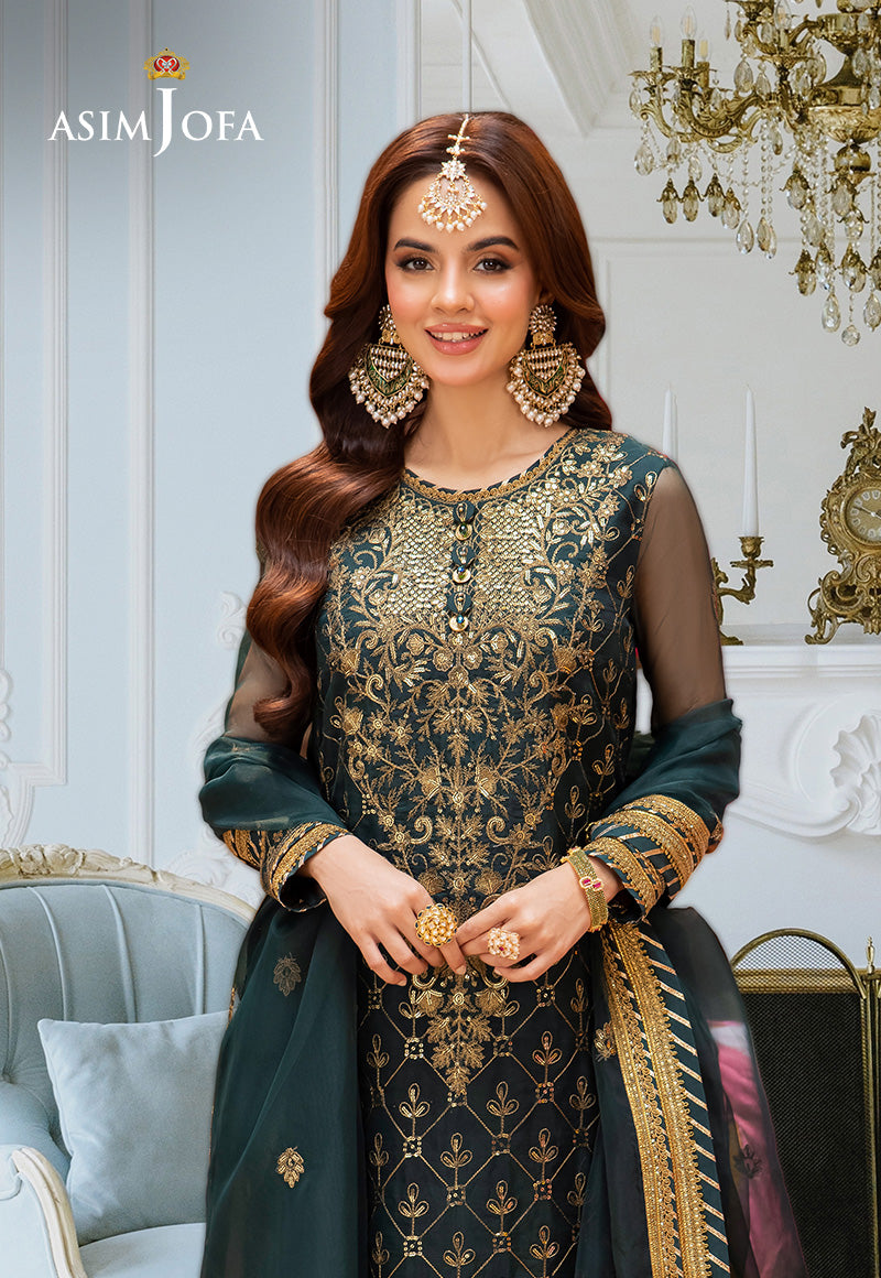 Asim Jofa | festive luxe | AJEM-25 - Ladies Clothes - Maria Faisal