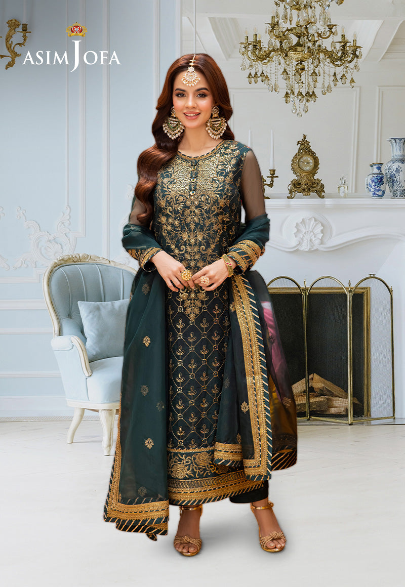 Asim Jofa | festive luxe | AJEM-25 - Ladies Clothes - Maria Faisal