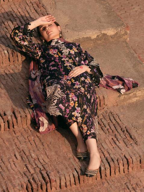 Parishay | Mastani Luxury Lawn 25 | MI - 09 by Maria Faisal - Registered Vendor of : Parishay - type : Ladies Clothes - 100% original wedding dresses