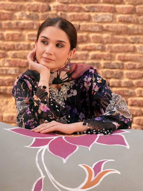 Parishay | Mastani Luxury Lawn 25 | MI - 09 by Maria Faisal - Registered Vendor of : Parishay - type : Ladies Clothes - 100% original wedding dresses