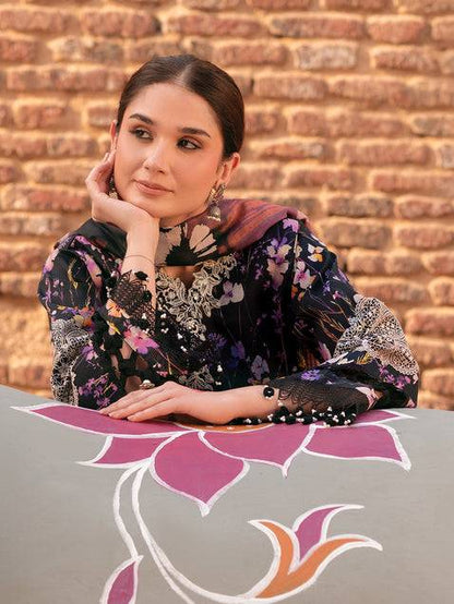 Parishay | Mastani Luxury Lawn 25 | MI - 09 by Maria Faisal - Registered Vendor of : Parishay - type : Ladies Clothes - 100% original wedding dresses