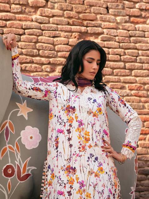 Parishay | Mastani Luxury Lawn 25 | MI - 10 by Maria Faisal - Registered Vendor of : Parishay - type : Ladies Clothes - 100% original wedding dresses