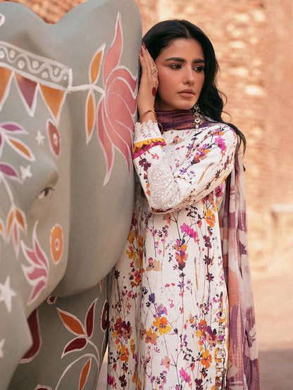 Parishay | Mastani Luxury Lawn 25 | MI - 10 by Maria Faisal - Registered Vendor of : Parishay - type : Ladies Clothes - 100% original wedding dresses
