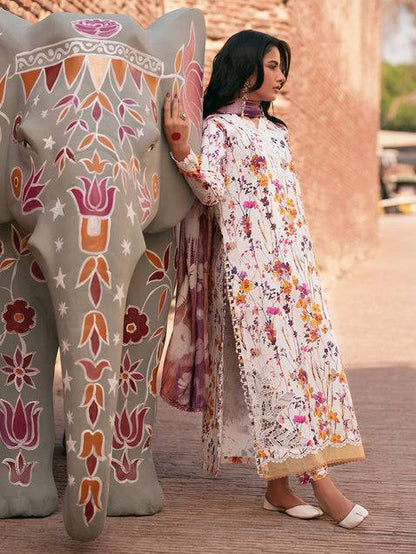 Parishay | Mastani Luxury Lawn 25 | MI - 10 by Maria Faisal - Registered Vendor of : Parishay - type : Ladies Clothes - 100% original wedding dresses