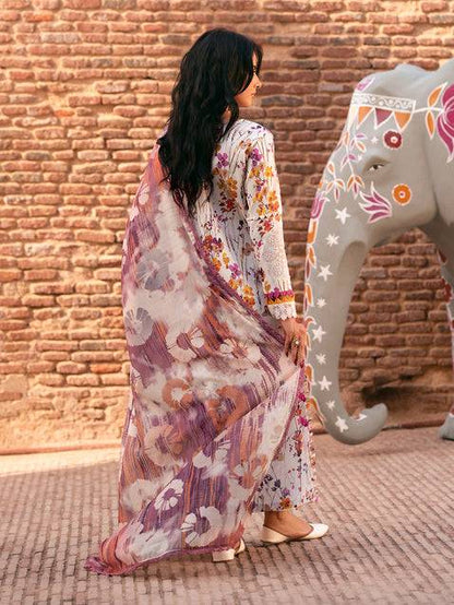 Parishay | Mastani Luxury Lawn 25 | MI - 10 by Maria Faisal - Registered Vendor of : Parishay - type : Ladies Clothes - 100% original wedding dresses