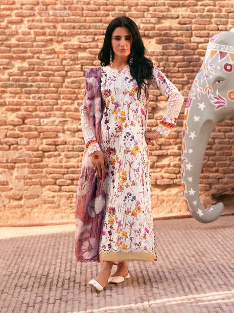Parishay | Mastani Luxury Lawn 25 | MI - 10 by Maria Faisal - Registered Vendor of : Parishay - type : Ladies Clothes - 100% original wedding dresses