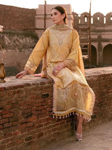 Parishay | Mastani Luxury Lawn 25 | MI - 11 by Maria Faisal - Registered Vendor of : Parishay - type : Ladies Clothes - 100% original wedding dresses