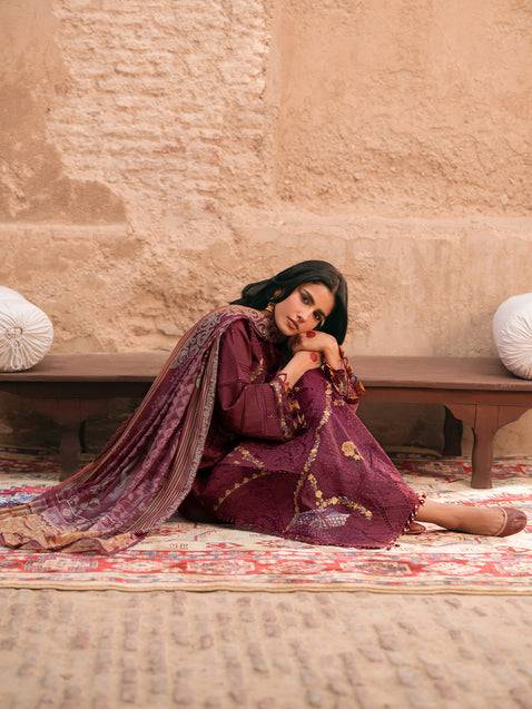 Parishay | Mastani Luxury Lawn 25 | MI - 12 by Maria Faisal - Registered Vendor of : Parishay - type : Ladies Clothes - 100% original wedding dresses