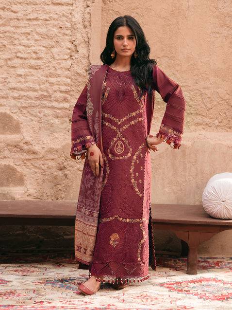 Parishay | Mastani Luxury Lawn 25 | MI - 12 by Maria Faisal - Registered Vendor of : Parishay - type : Ladies Clothes - 100% original wedding dresses