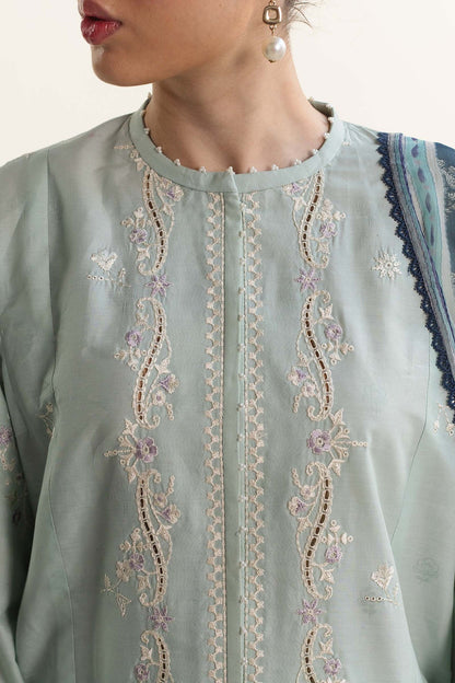 Zara Shahjahan | Coco Lawn Vol 2 | MIRA-8A - Designer Dress with Intricate embroidery and embellishments. Shop elegent wedding dress at Maria Faisal.