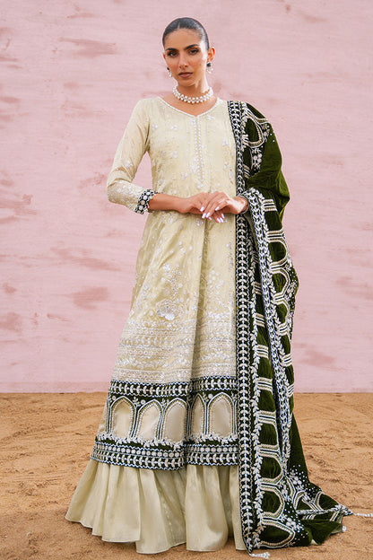 Cross Stitch | FW-24 RTW WEDDING EDIT-1 | MIRAGE AURA - Wedding Dress - available at Maria Faisal in UK and USA.