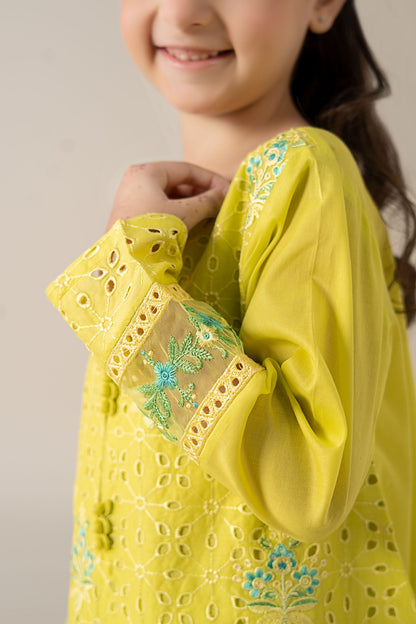 3 Piece Embroidered Lawn Suit - Kids Clothes - available at Maria Faisal in UK and USA