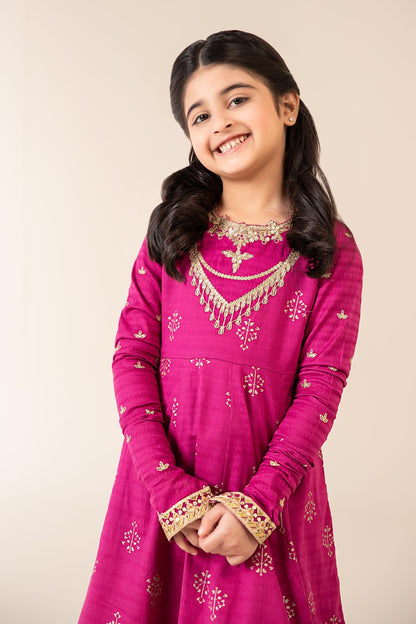 3 Piece Embroidered Lawn Suit - Kids Clothes - available at Maria Faisal in UK and USA