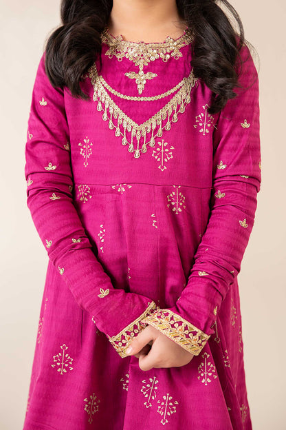 3 Piece Embroidered Lawn Suit - Kids Clothes - available at Maria Faisal in UK and USA