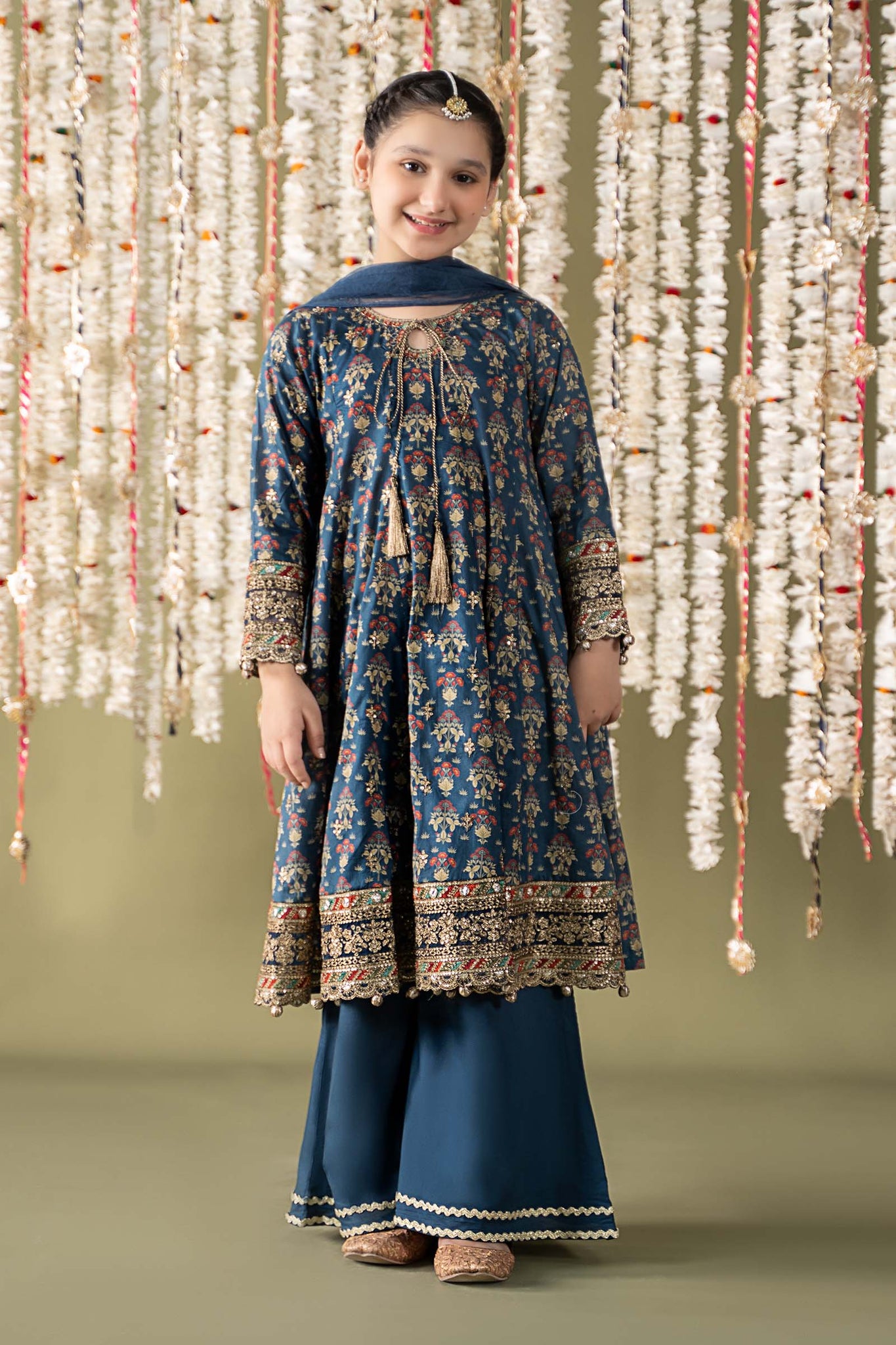 Maria B | 3 Piece Embroidered Lawn Suit | MKD-EF25-05