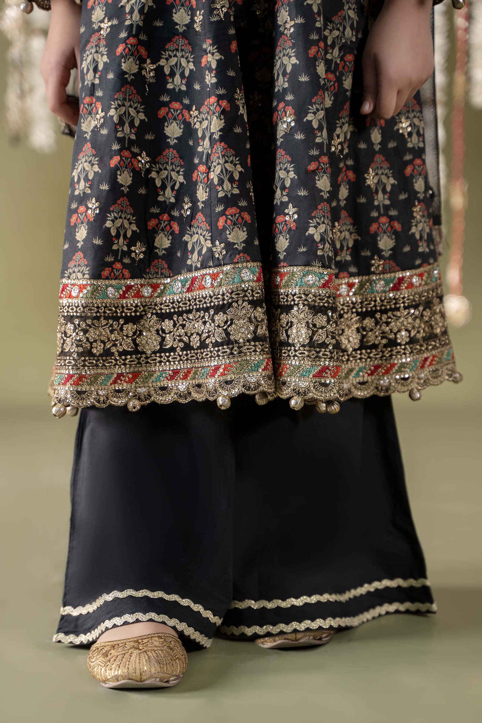 Maria B | 3 Piece Embroidered Lawn Suit | MKD-EF25-05 by Maria Faisal - Registered Vendor of : Maria B - type : Kids Clothes - 100% original wedding dresses