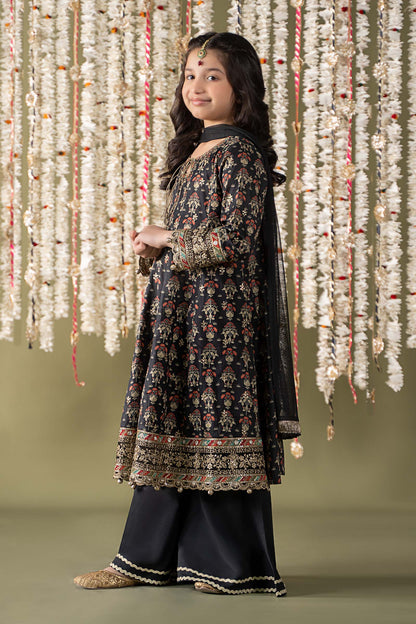 3 Piece Embroidered Lawn Suit - Kids Clothes - available at Maria Faisal in UK and USA