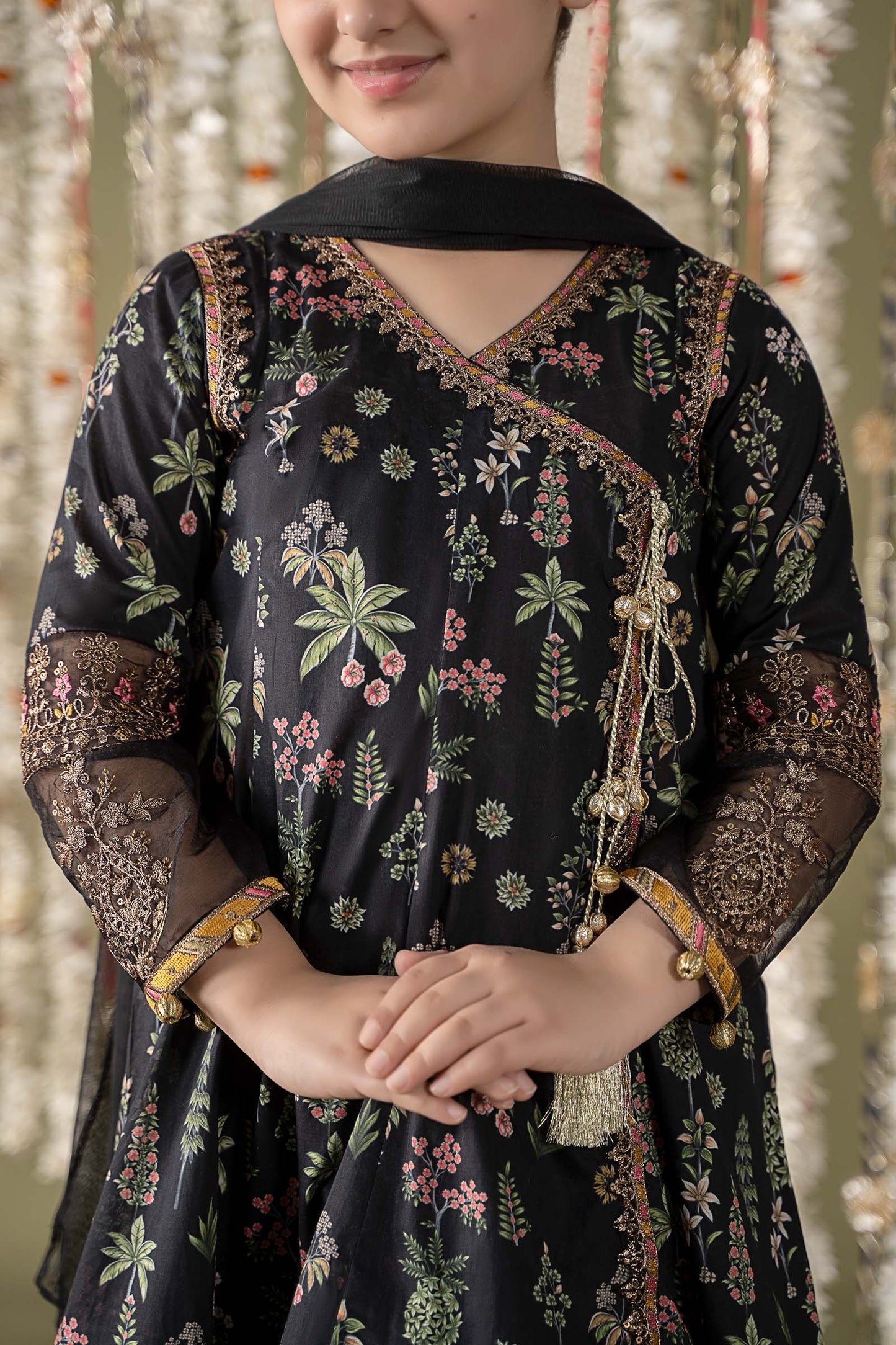 3 Piece Printed Lawn Suit - Kids Clothes - available at Maria Faisal in UK and USA