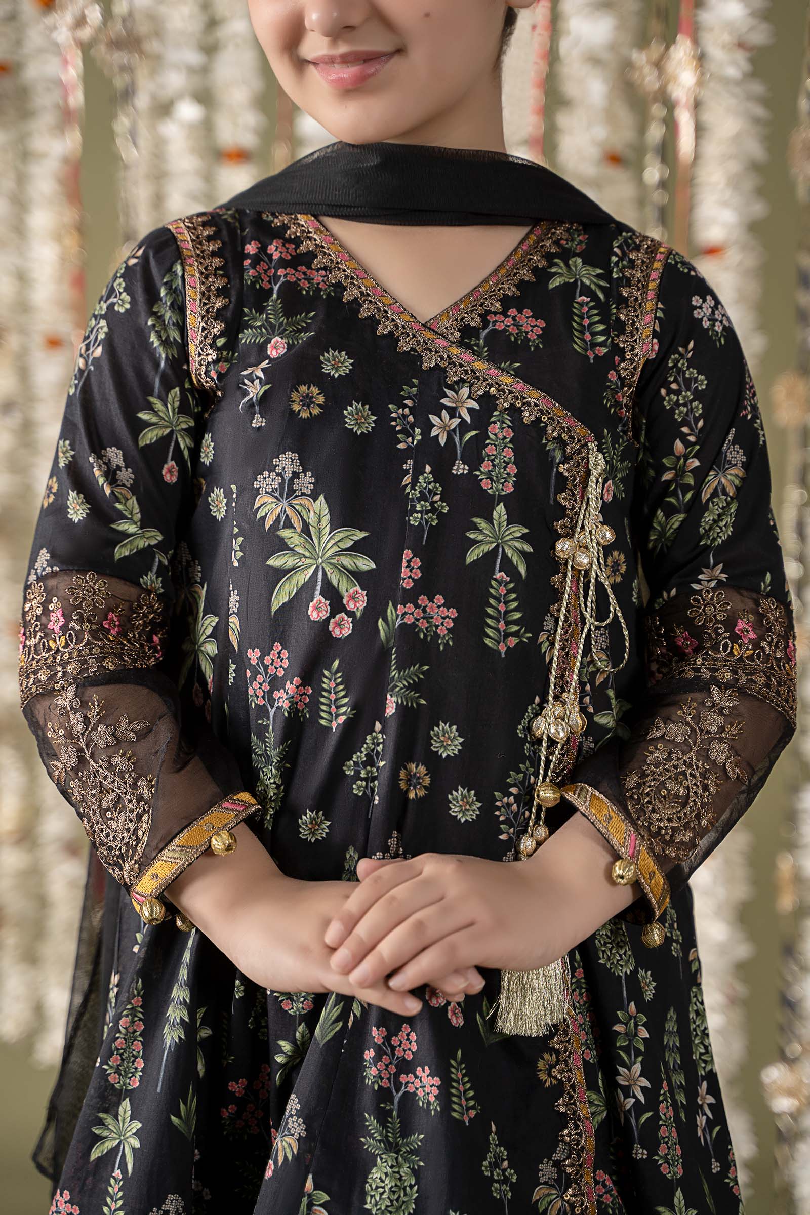 3 Piece Printed Lawn Suit - Kids Clothes - available at Maria Faisal in UK and USA