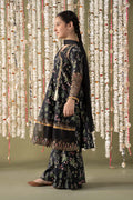 Maria B | 3 Piece Printed Lawn Suit | MKD-EF25-13 by Maria Faisal - Registered Vendor of : Maria B - type : Kids Clothes - 100% original wedding dresses