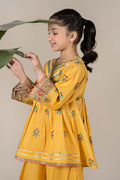Maria B | 3 Piece Embroidered Lawn Suit | MKD-EF25-15 by Maria Faisal - Registered Vendor of : Maria B - type : Kids Clothes - 100% original wedding dresses